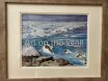 w   Receding Tide  Cracking Ice   Betty Doucet  Watercolour   125.00