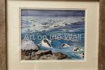 w   Receding Tide  Cracking Ice   Betty Doucet  Watercolour   125.00